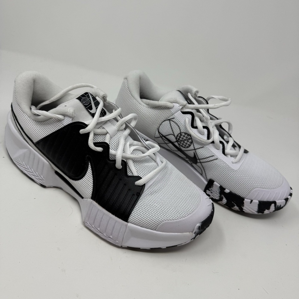 Nike White and Black Athletic Shoes